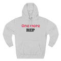 One More Rep Hoodie — Motivational Fitness Fleece Pullover
