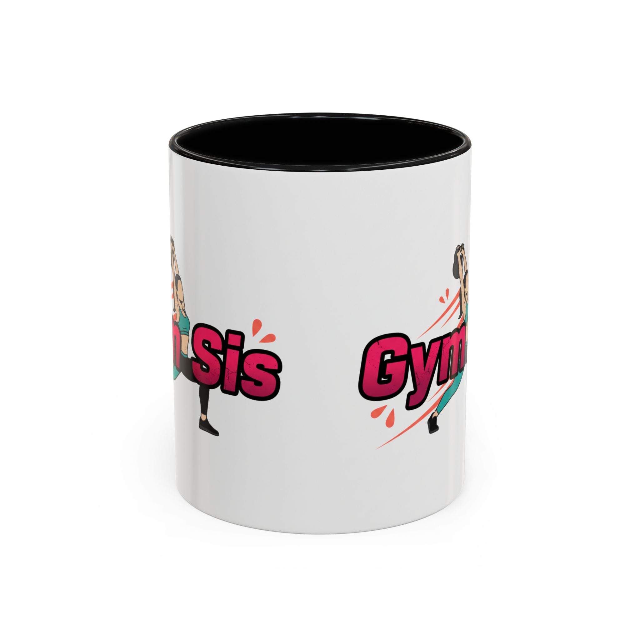 Gym Sis Coffee Mug — 11/15oz Accent Mug for Fitness Sisters