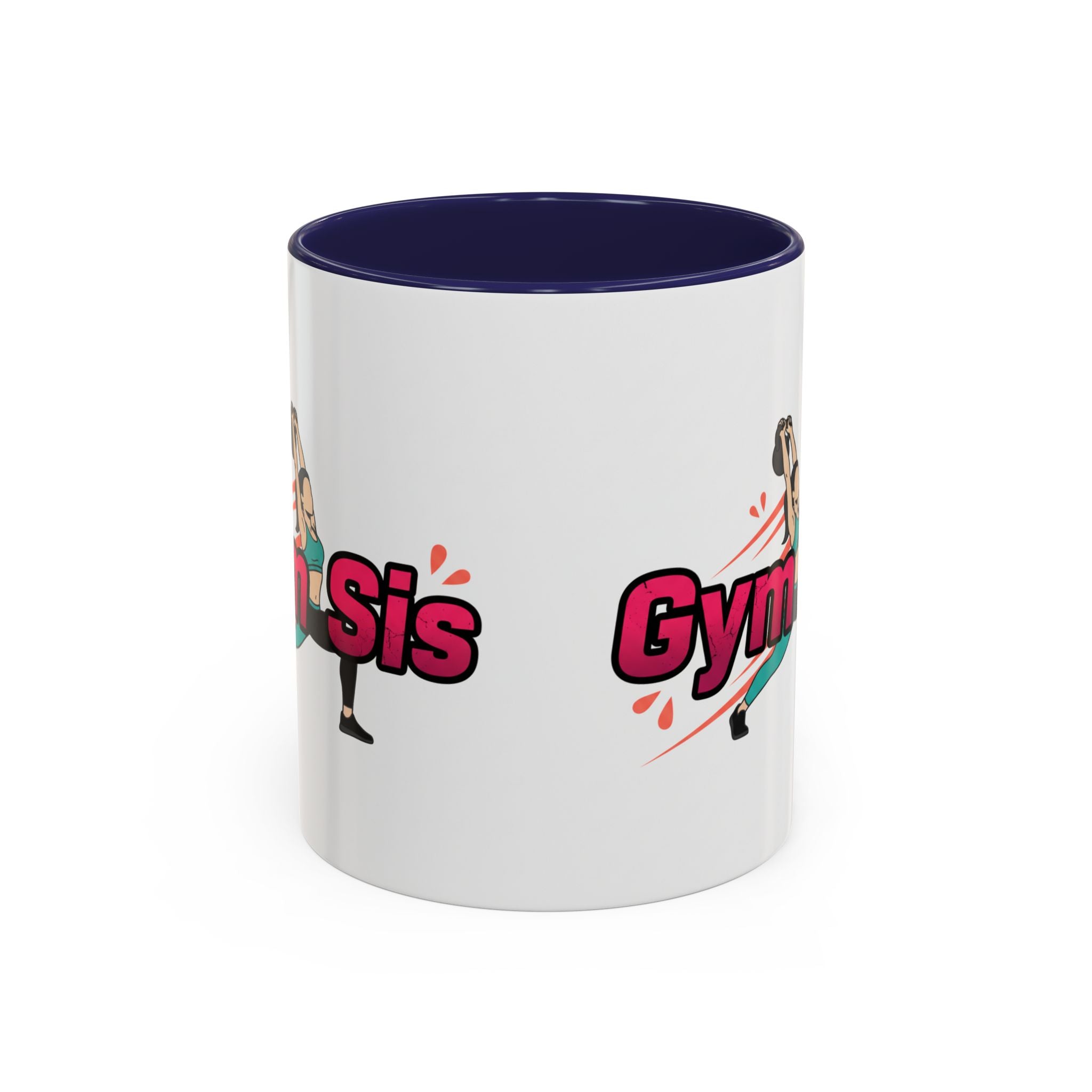Gym Sis Coffee Mug — 11/15oz Accent Mug for Fitness Sisters
