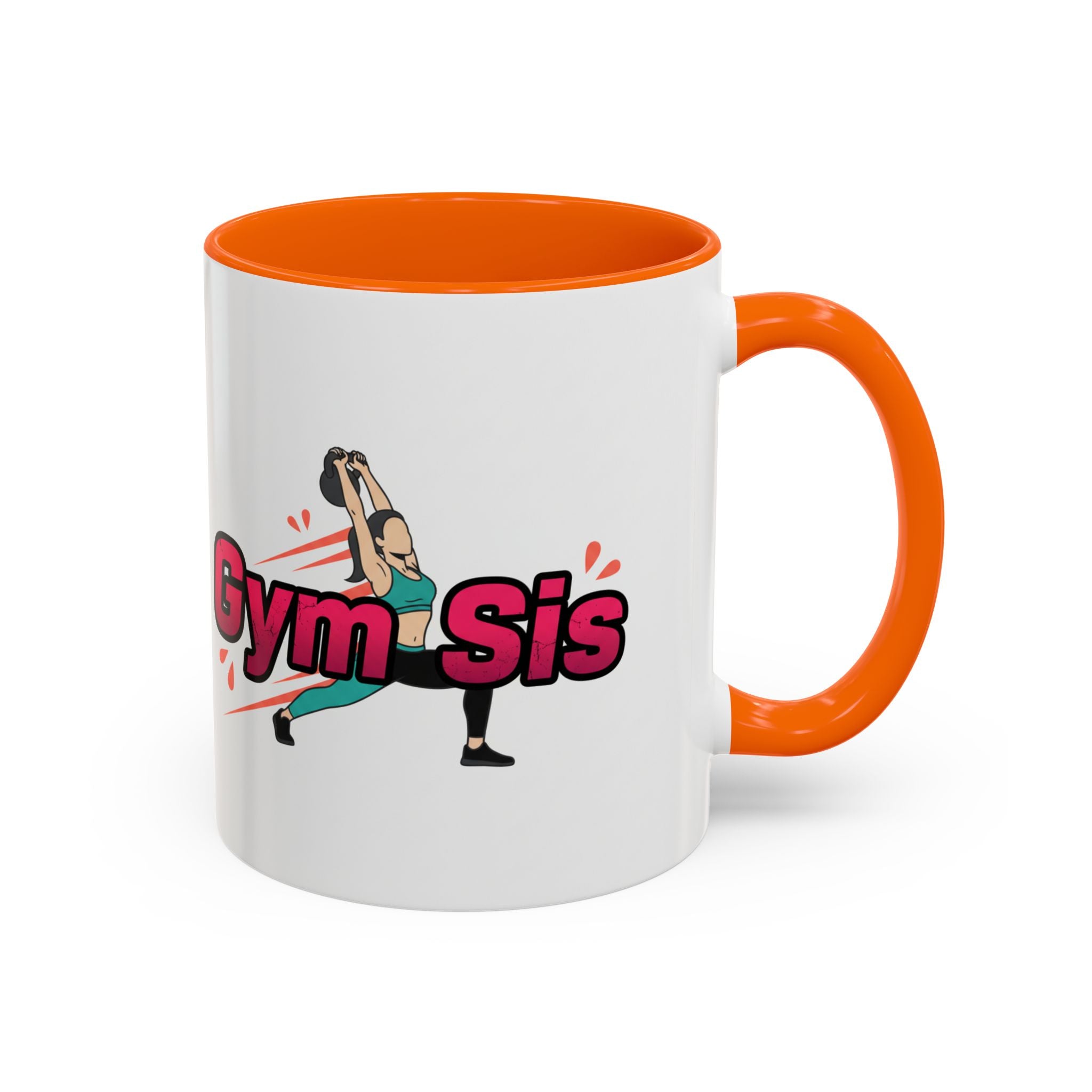 Gym Sis Coffee Mug — 11/15oz Accent Mug for Fitness Sisters