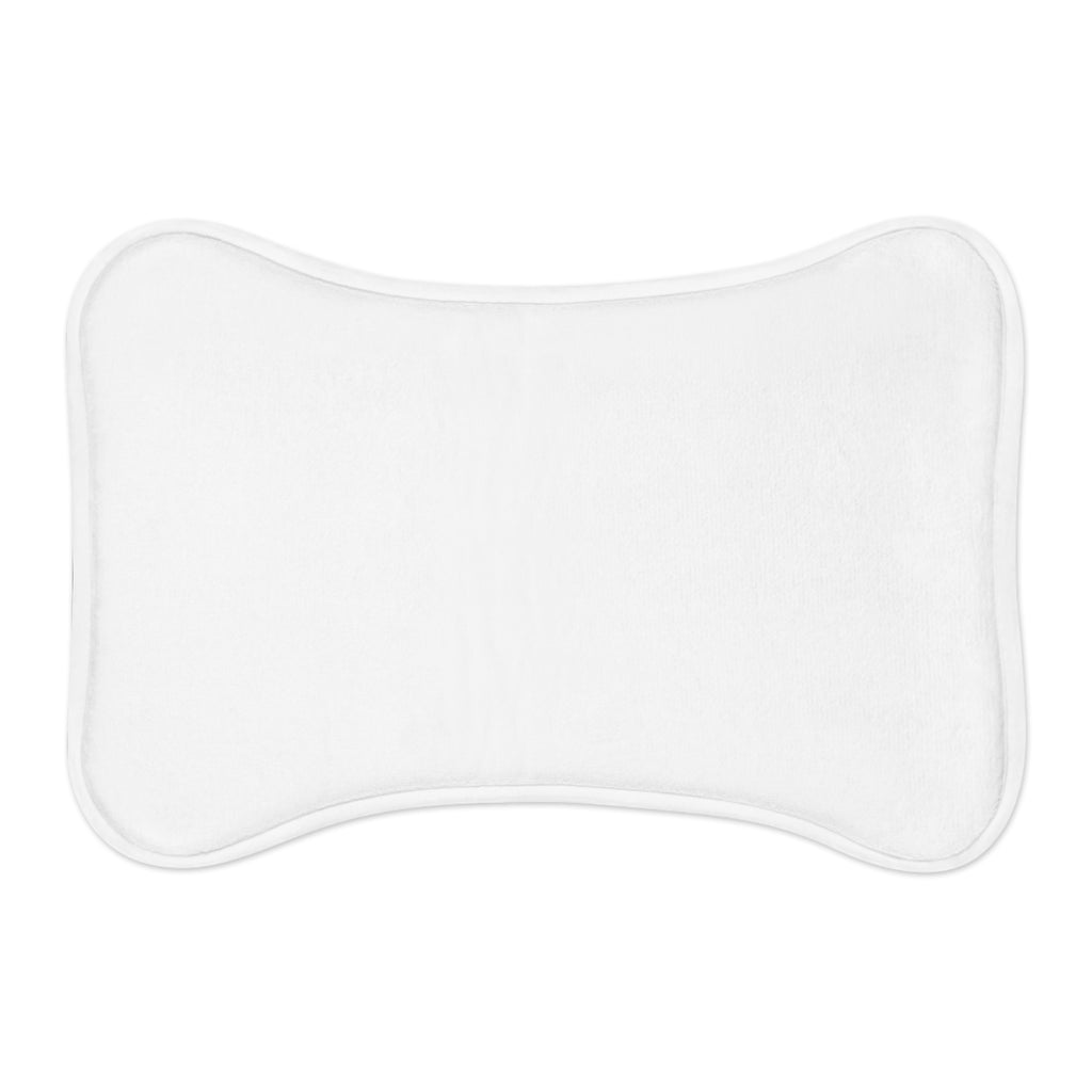 Custom Pet Feeding Mat — Personalized Dog & Cat Bowl Placemat (Enter Text)