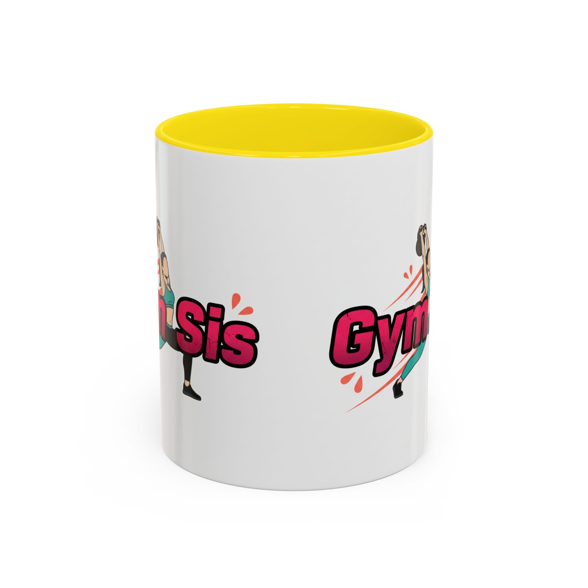 Gym Sis Coffee Mug — 11/15oz Accent Mug for Fitness Sisters
