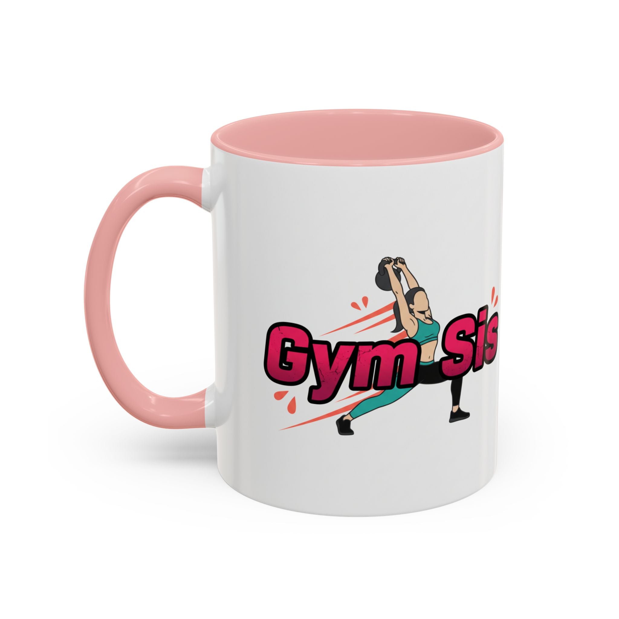 Gym Sis Coffee Mug — 11/15oz Accent Mug for Fitness Sisters