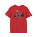 Weightlifting Duck T-Shirt — Funny Gym Athletic Tee