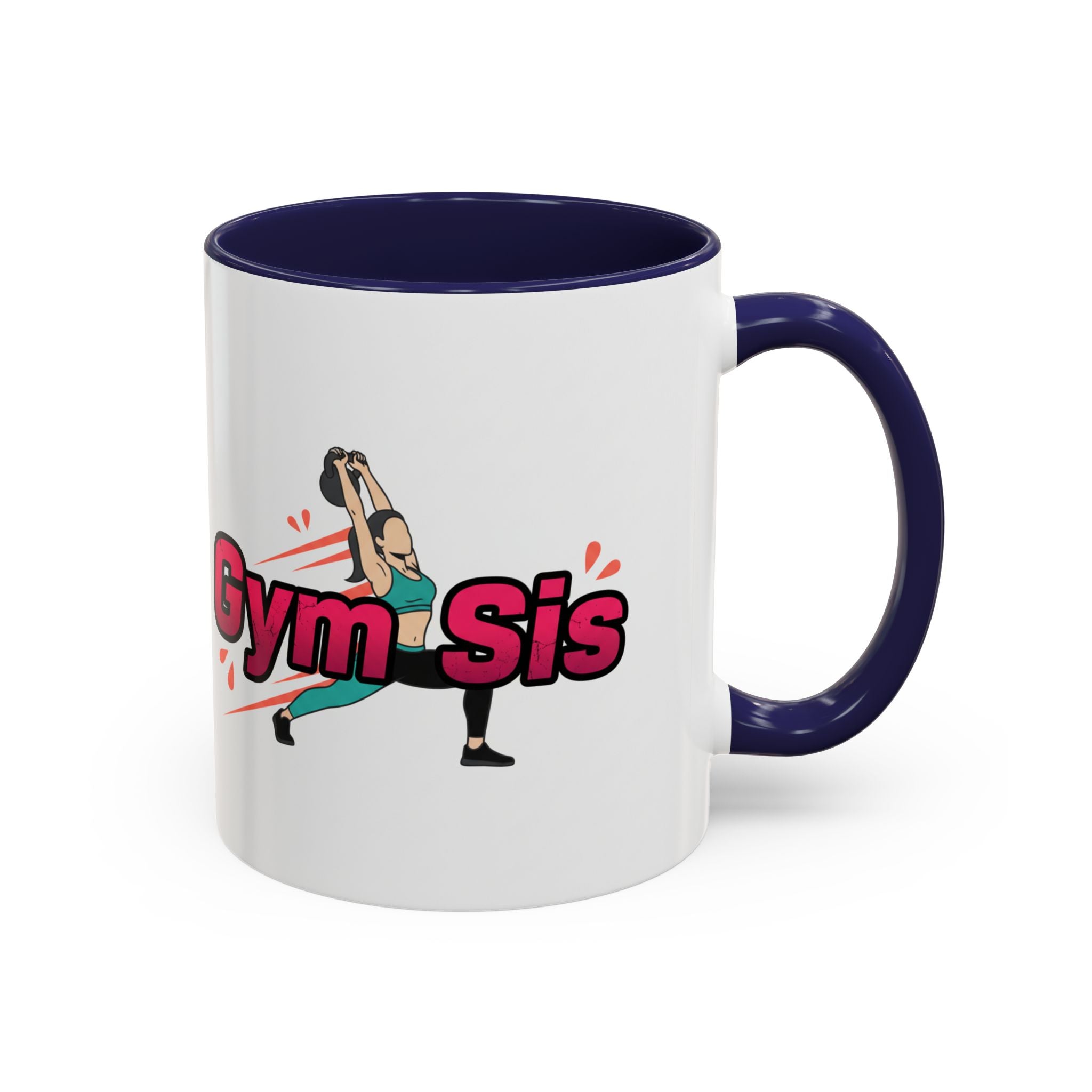 Gym Sis Coffee Mug — 11/15oz Accent Mug for Fitness Sisters