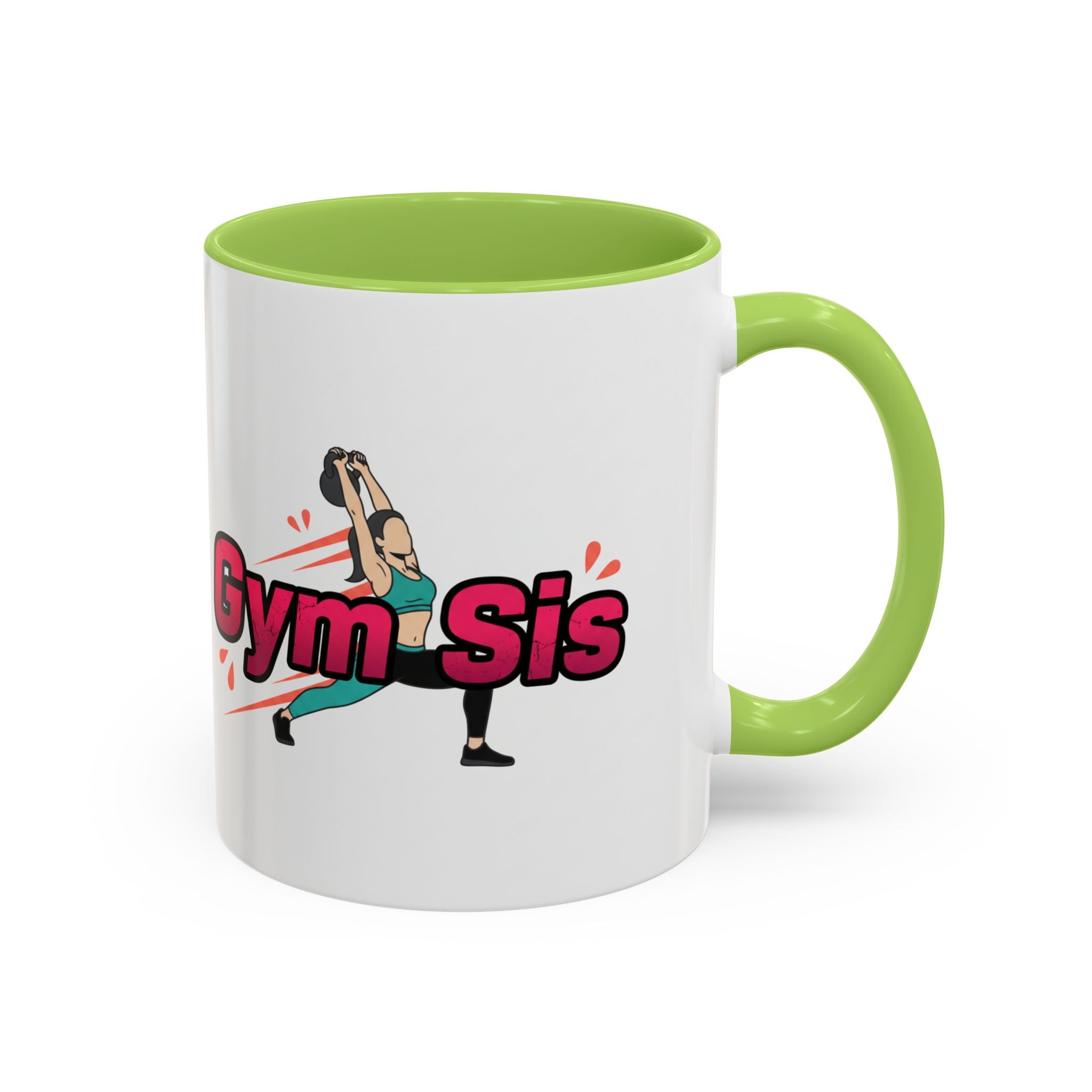 Gym Sis Coffee Mug — 11/15oz Accent Mug for Fitness Sisters